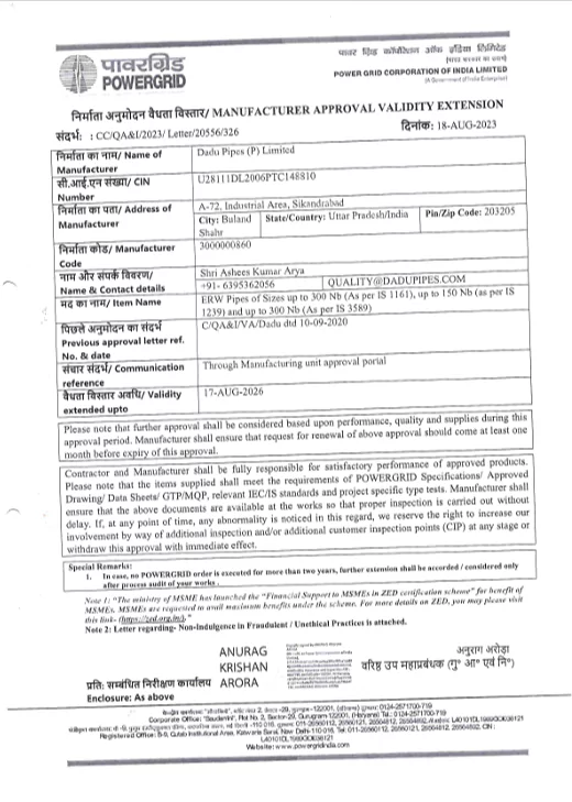 DaduPipes-Power-Grid-Certificate